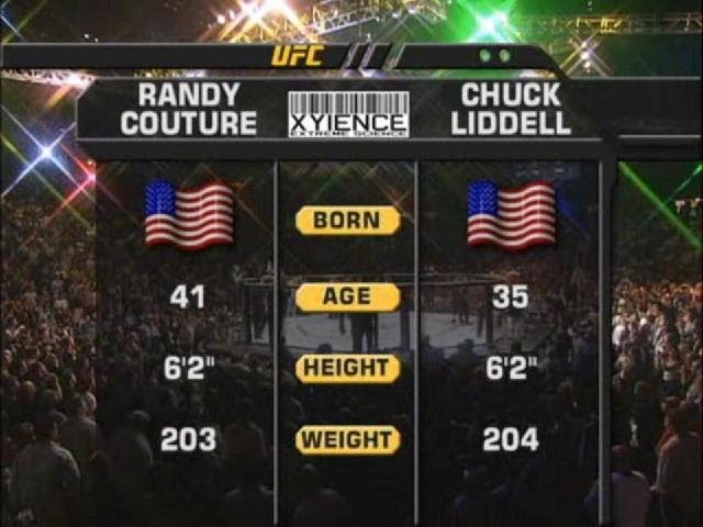 Randy Couture vs Chuck Liddell 2