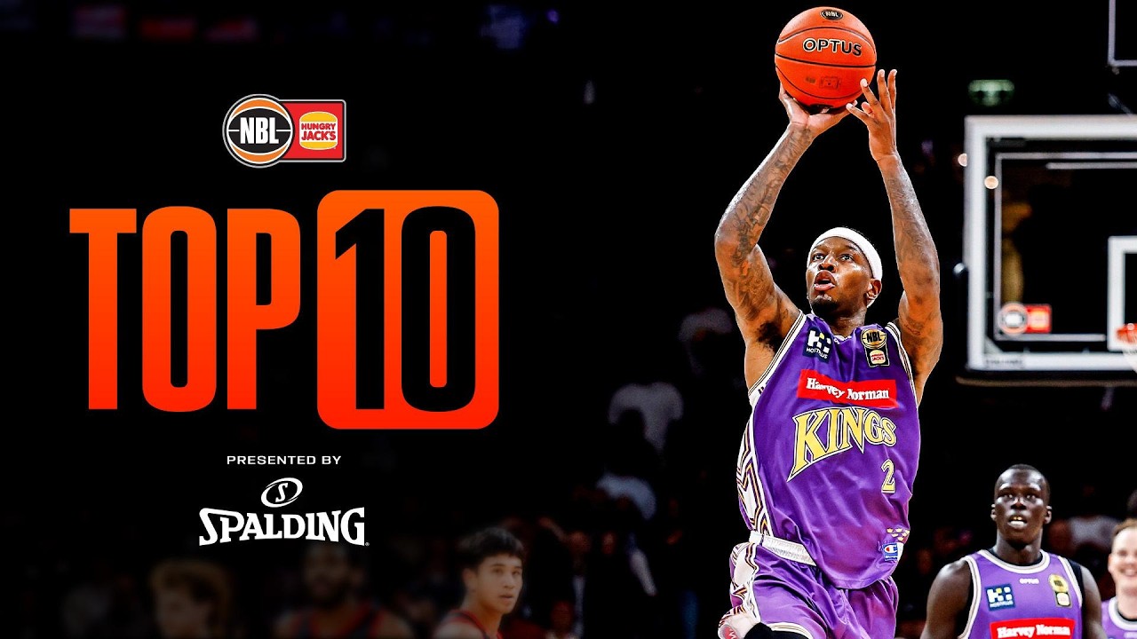 NBL Top 10 Presented by Spalding Round 5 NBL27 background