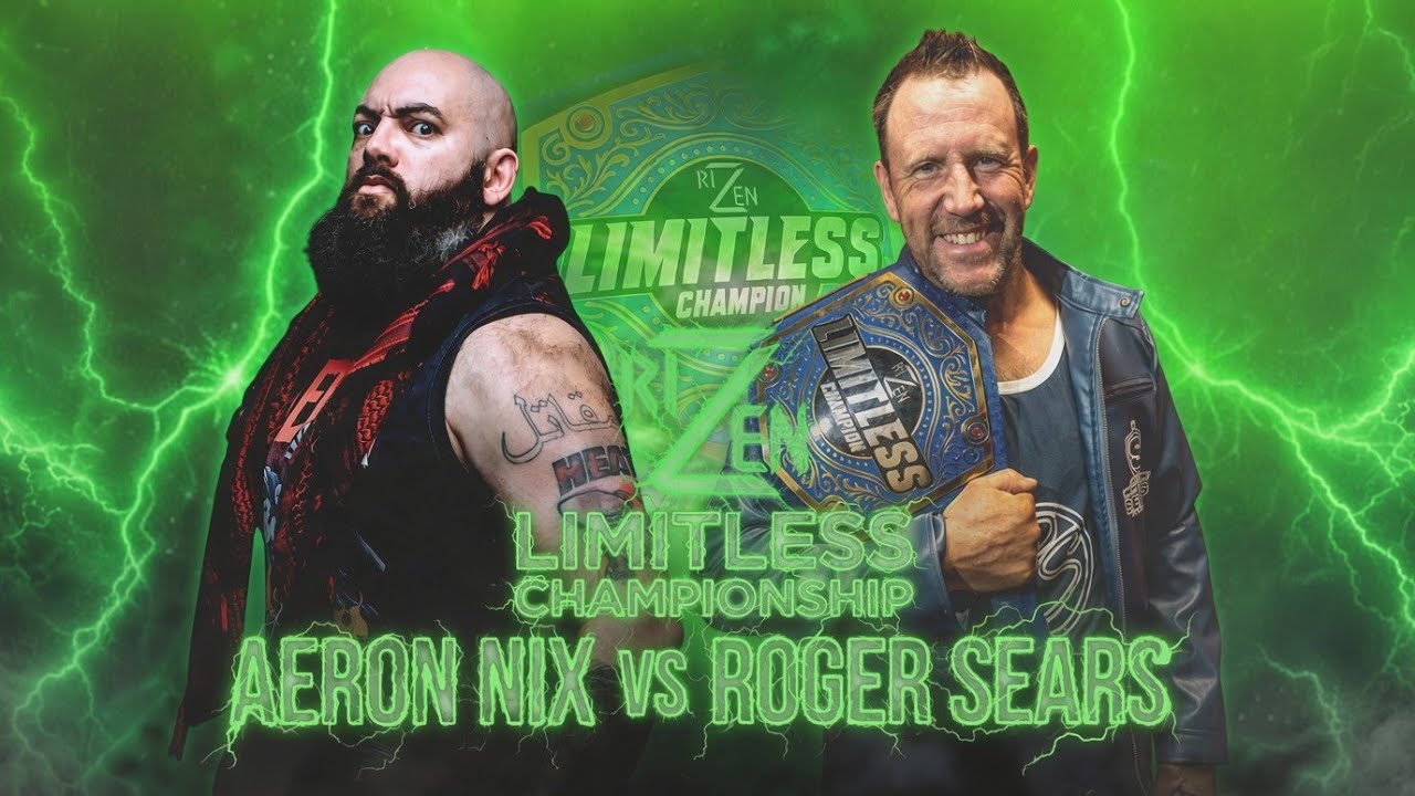IWE & RIZEN Pro Wrestling FUSION: Aeron Nix vs Roger Sears, RIZEN LIMITLESS Championship