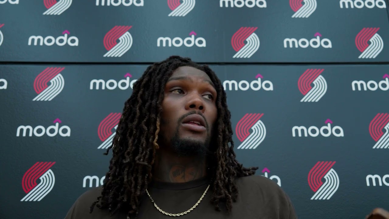 Robert Williams III Media Availability | Oct. 18, 2026 | Portland Trail Blazers background