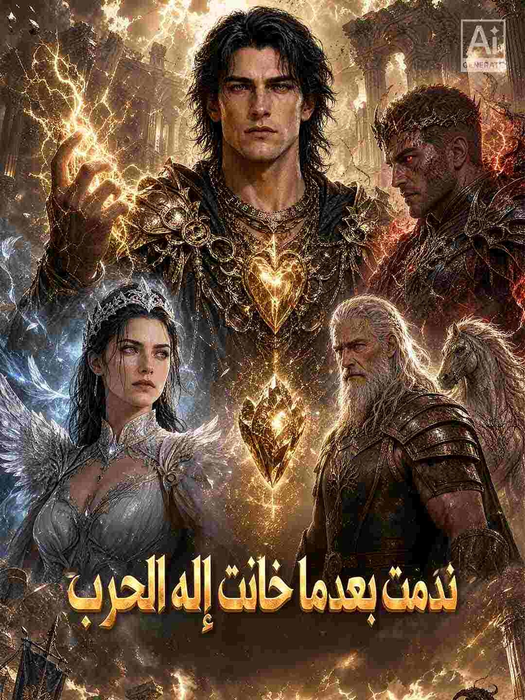 ندمت بعدما خانت إله الحرب poster