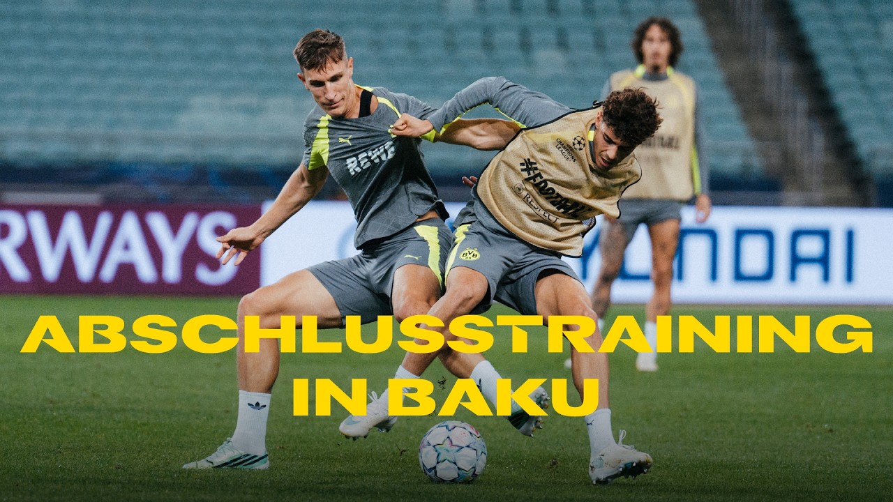 🔥 BVB have arrived in Azerbaijan! 🇦🇿 | Final training session ahead of Sabah FC vs. BVB