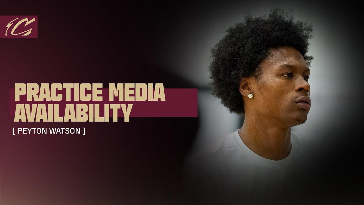 Cavs Practice | Peyton Watson Media Availability | 10.19.2026