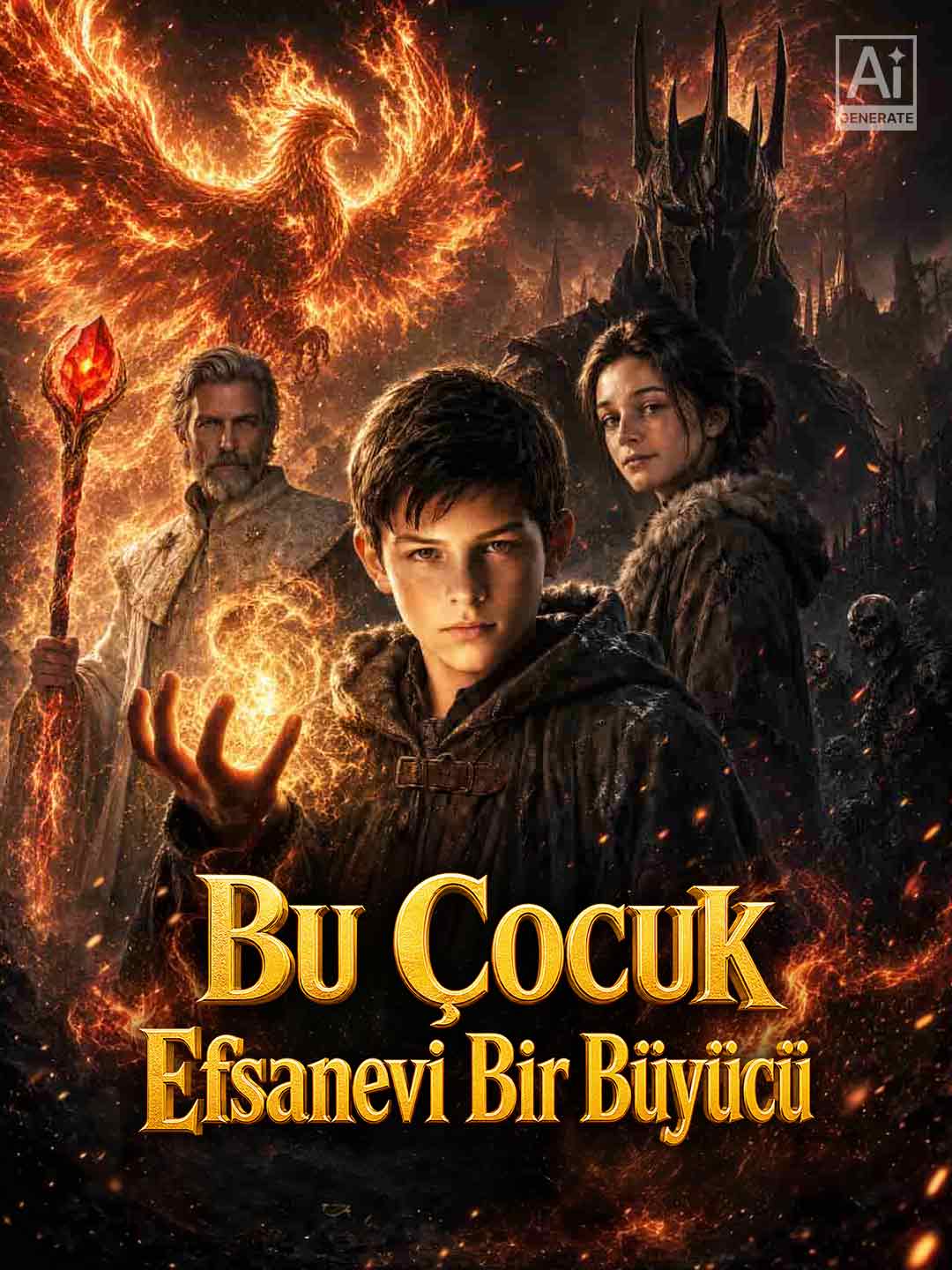 Bu Çocuk Efsanevi Bir Büyücü poster