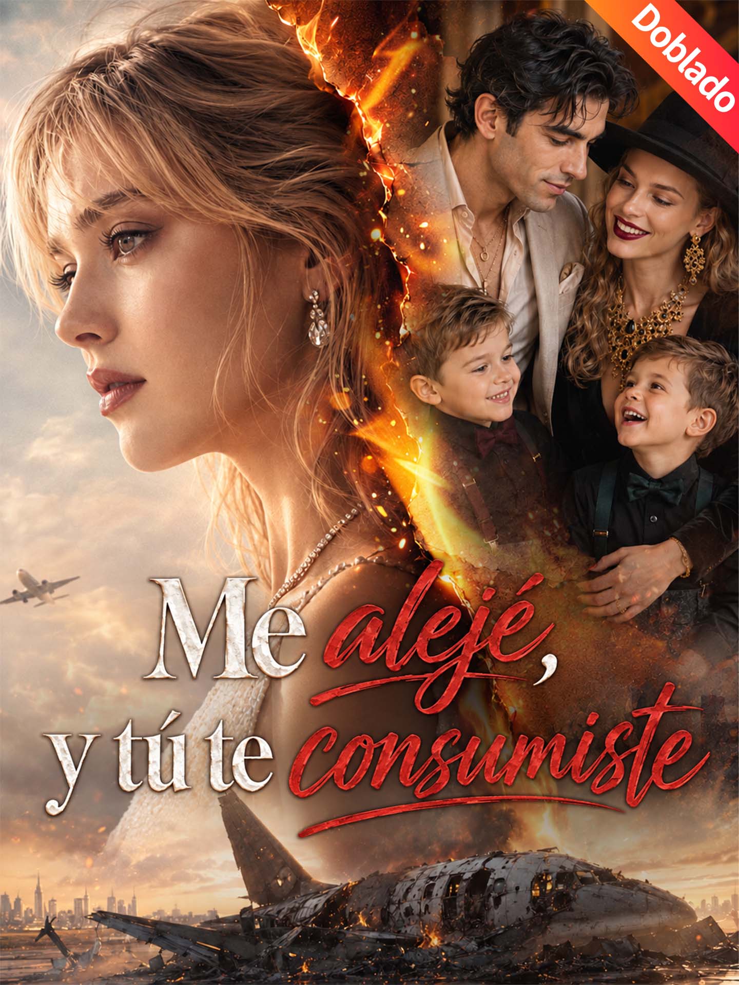 [Doblado]Me alejé, y tú te consumiste poster