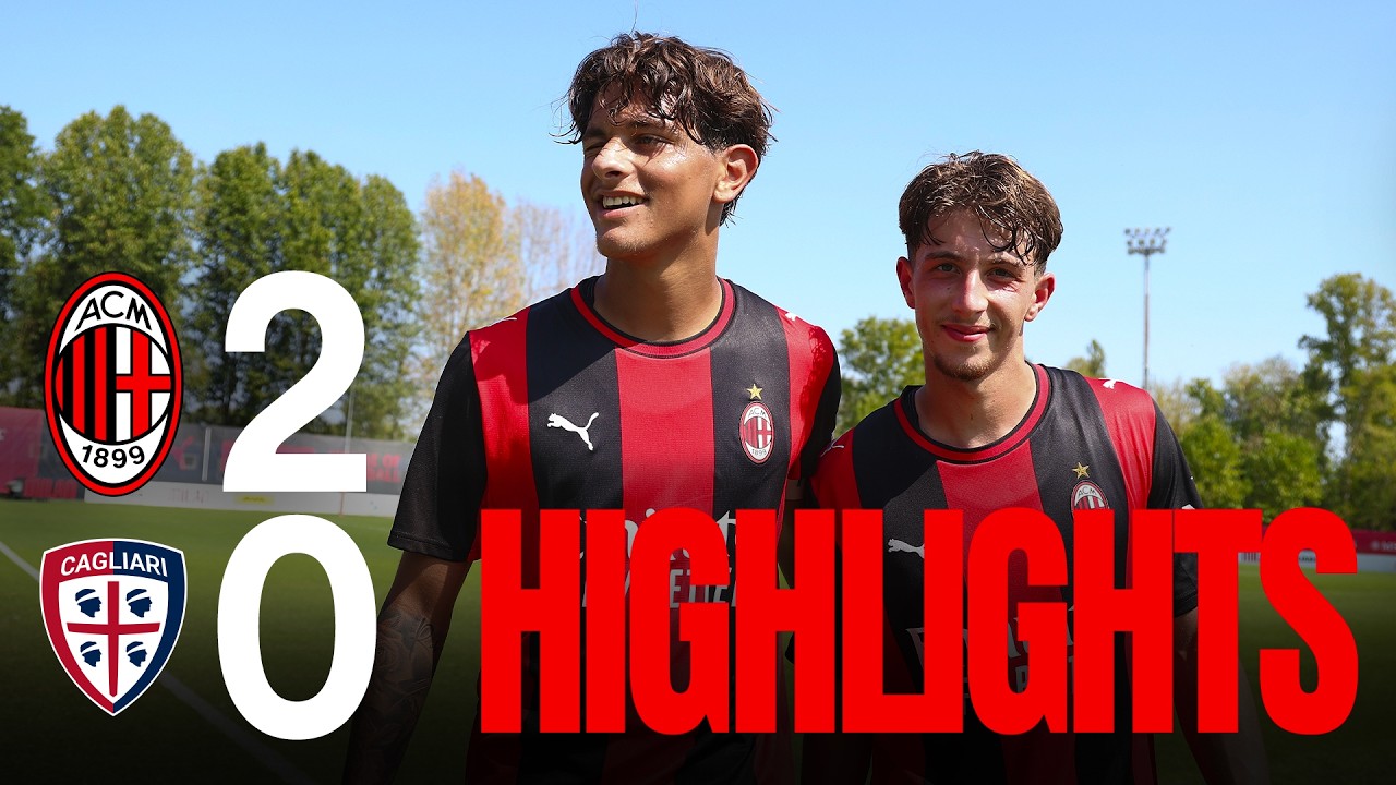 Highlights Primavera | Il Milan ritrova gol e vittoria, 2-0 sul Cagliari