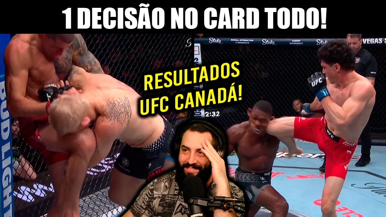 Todos os resultados UFC Canadá - UFC Buckley vs Mallot