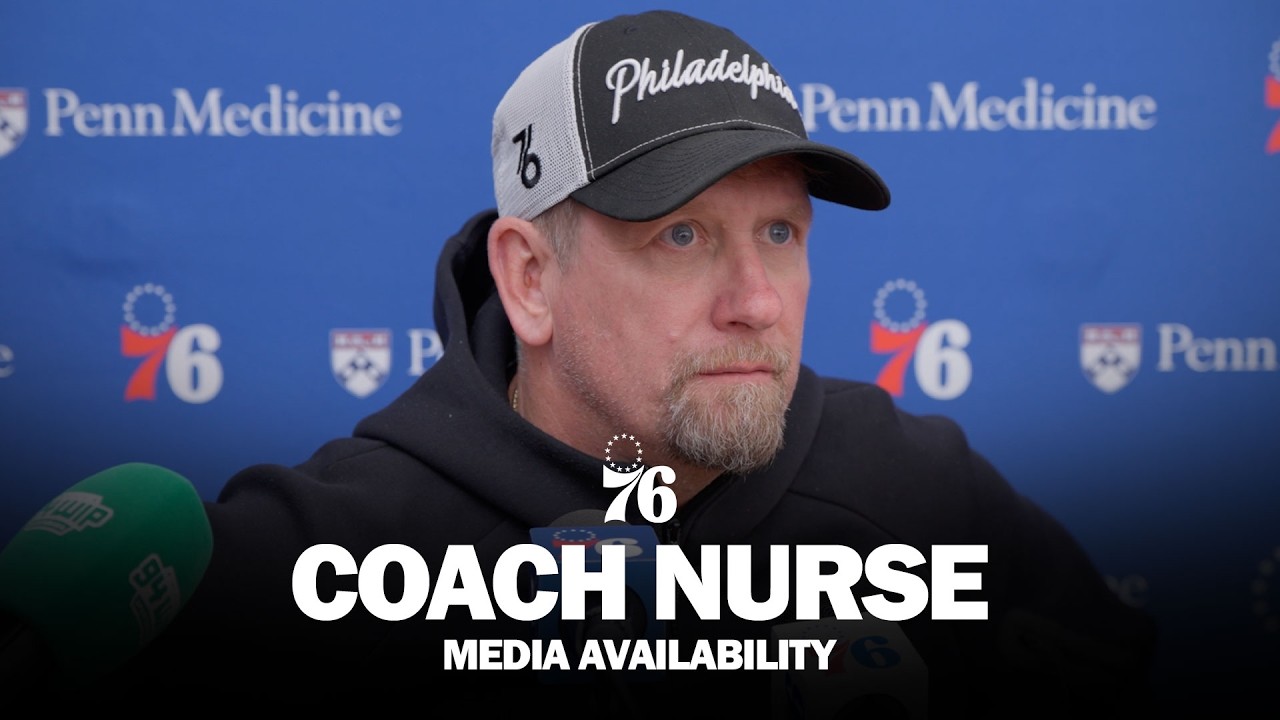 Philadelphia 76ers Practice Media Availability ЁЯОЩя╕П | Coach Nurse | 10.19.26