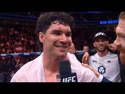 UFC Эдмонтон: Майк Мэлотт - Слова после боя