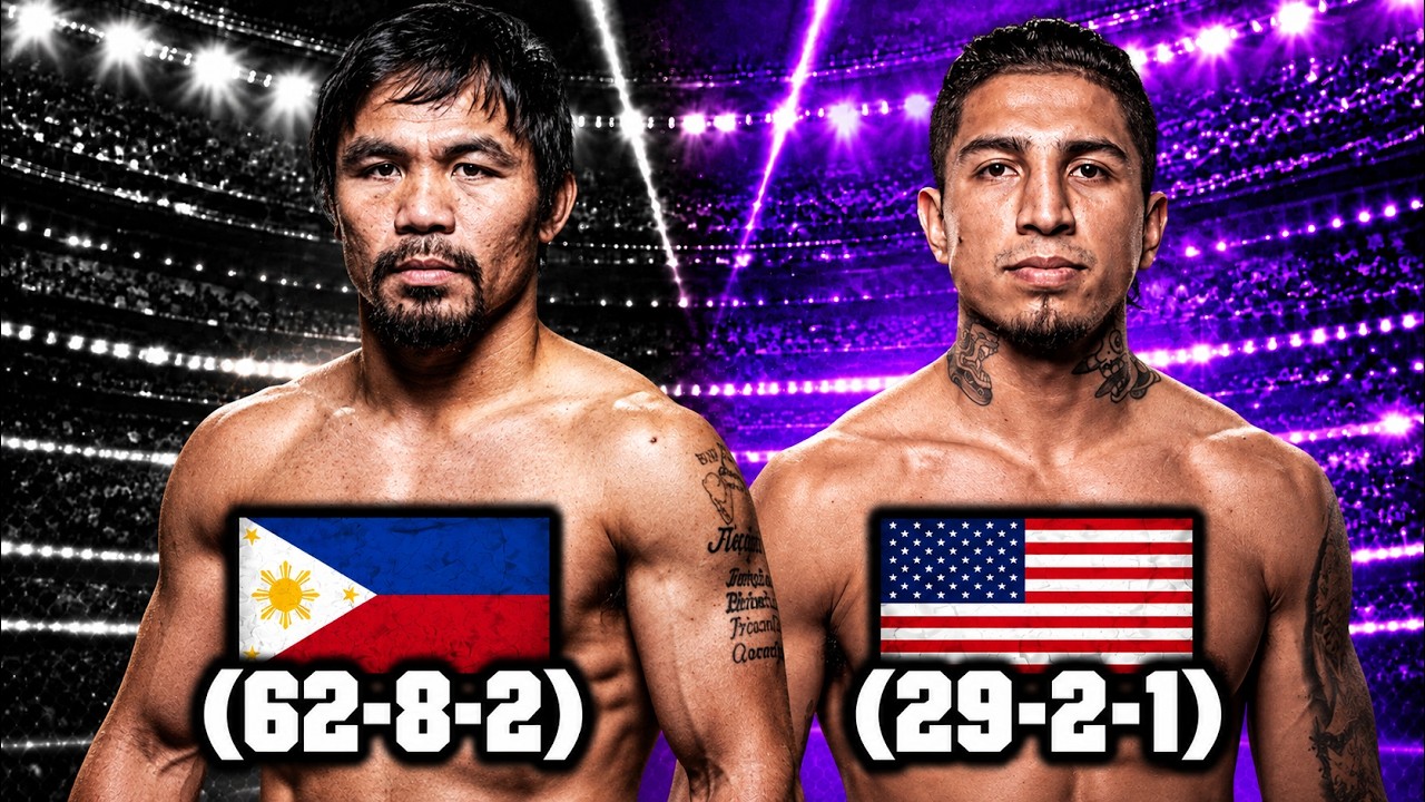 Manny Pacquiao vs Mario Barrios (BOXING FULL FIGHT)