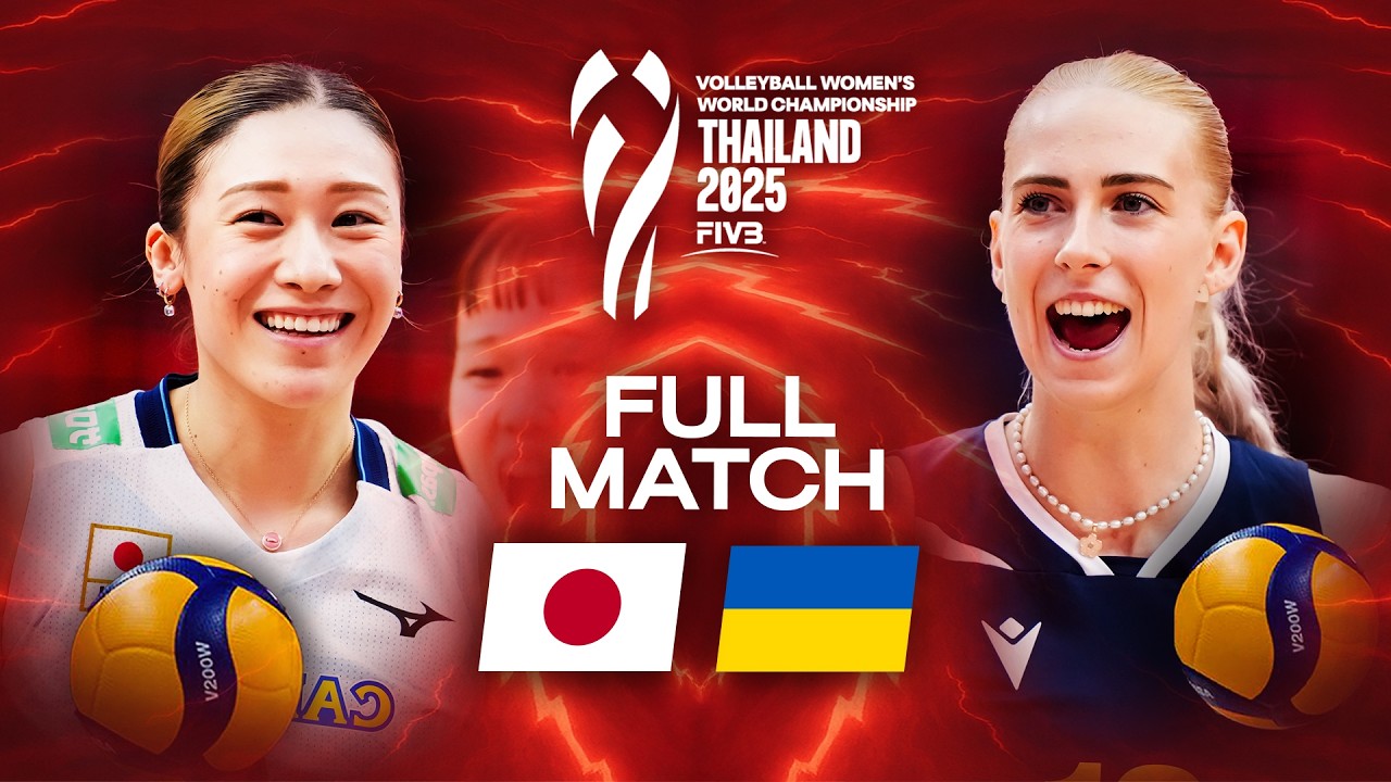 Japan π―π΅ vs. Ukraine πΊπ¦ | Full Match | World Championships 2025 - Women