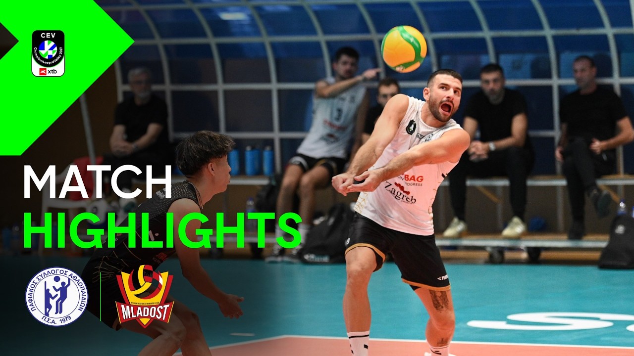 Highlights | Kuutio Homes Pafiakos Pafos vs. Mladost Zagreb | CEV XTB Champions League V 2027 Men
