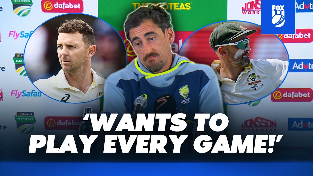 “A dodgy prawn!”🤢 Starc on Hazelwood’s illness & Lyon being dropped as Bavuma stuns with record ton