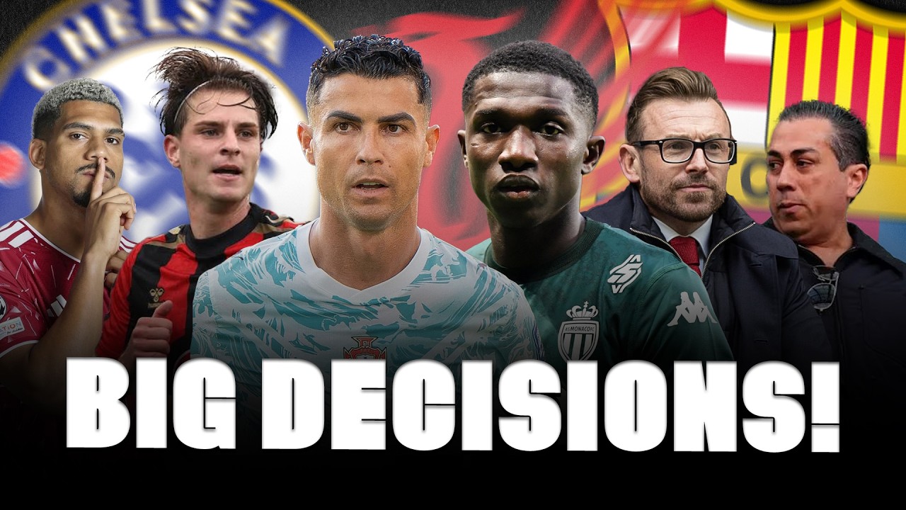 🚨💣 BIG MIDFIELD SIGNING! €55M PLANS! CRISTIANO RONALDO: SUSPENSION, €255 AND TRUTH! ARAUJO, SCOTT…