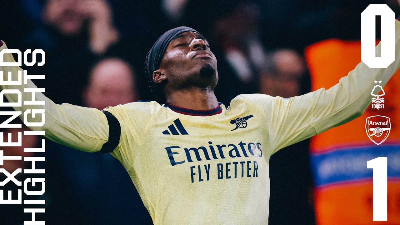 MADUEKE THE MATCHWINNER! | EXTENDED HIGHLIGHTS | Nottingham Forest vs Arsenal (0-1) | Premier League