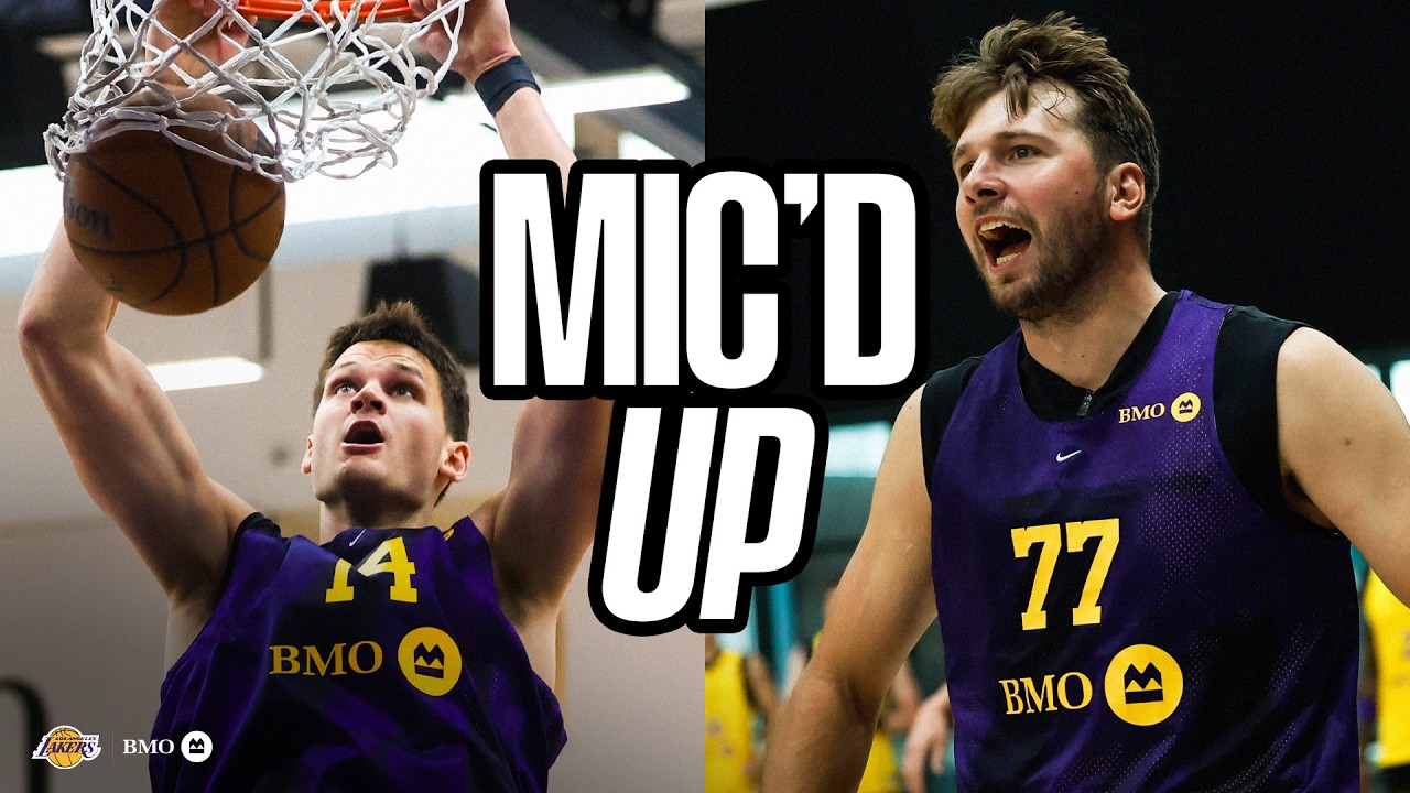 How Walker Kessler & Luka Dončić Are Setting the Tone for the 2026 Lakers | Mic'd Up