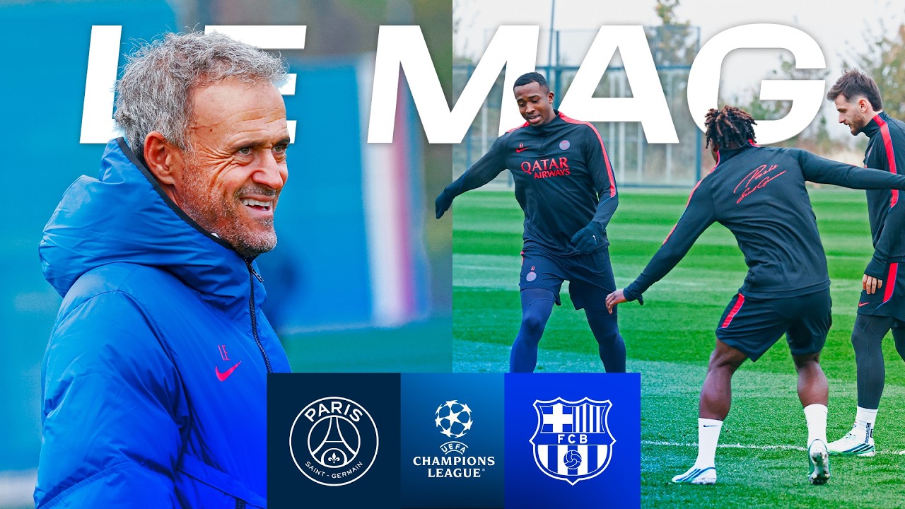 Toute la prépa' de la réception du FC Barcelone ! 👊