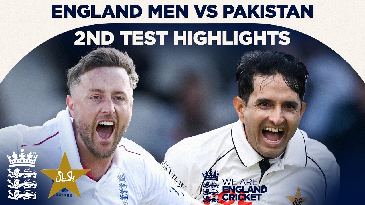 Robinson & Abbas Magic at Lord's! π₯ | England vs Pakistan 2nd Test 2026