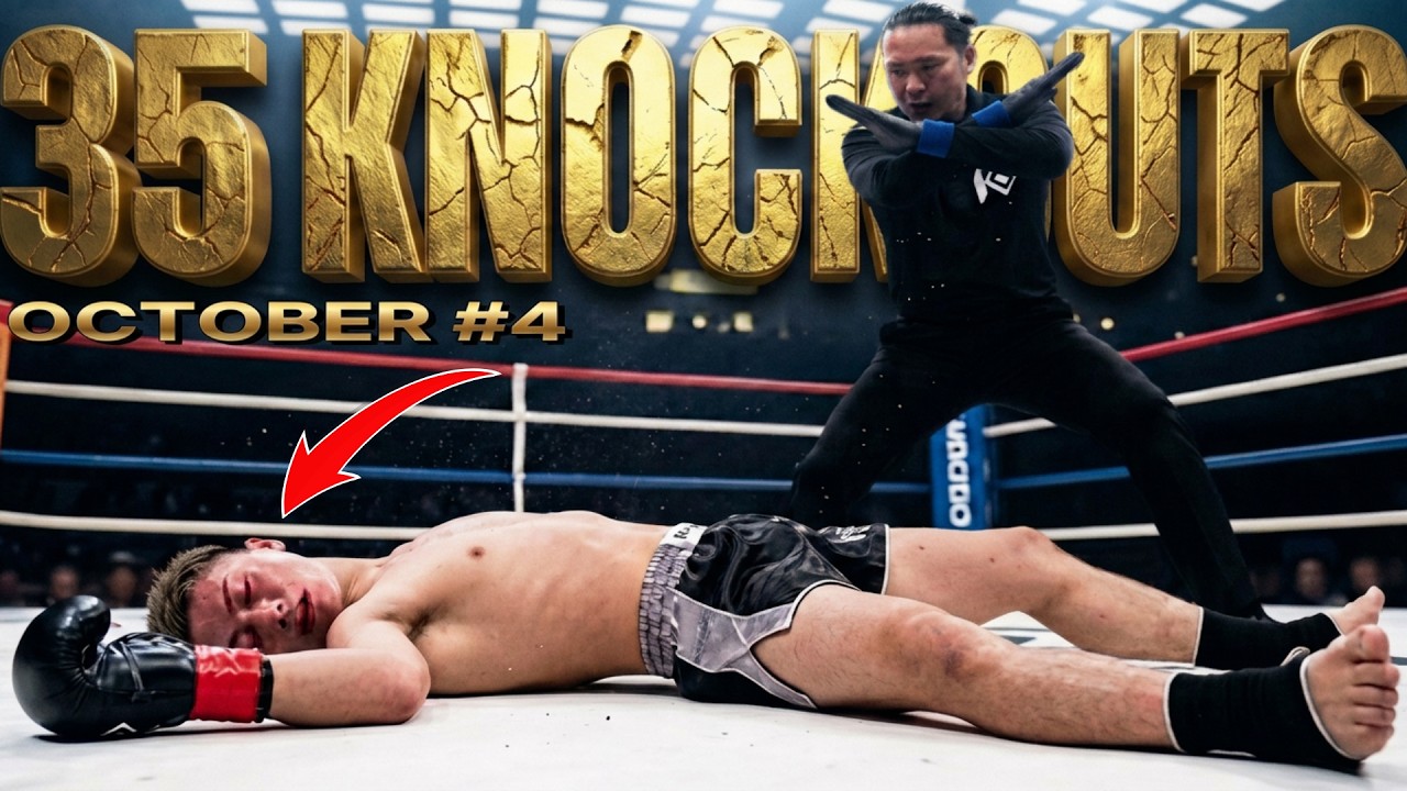 35 Violent KO : MMA & Muay Thai•Kickboxing | October 2026 #4 ⚠️