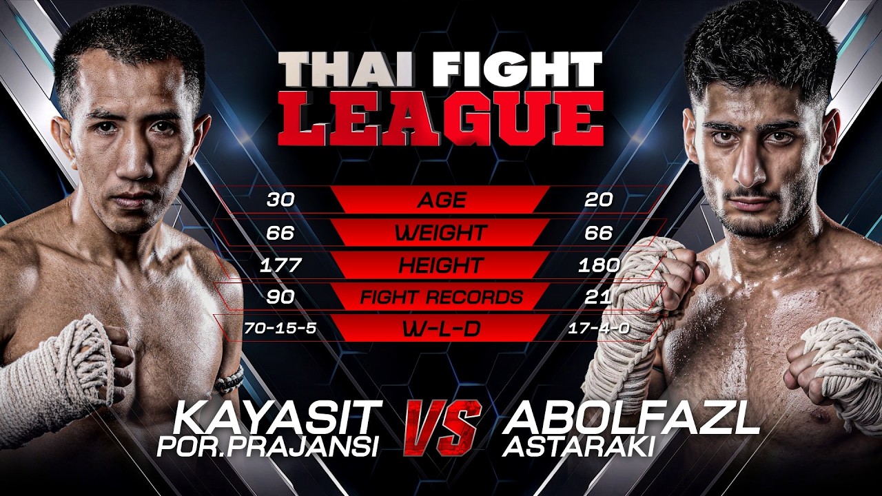 Kayasit Por.Prajansi vs. Abolfazl Astaraki | THAI FIGHT LEAGUE 117 | 4 Oct 2026