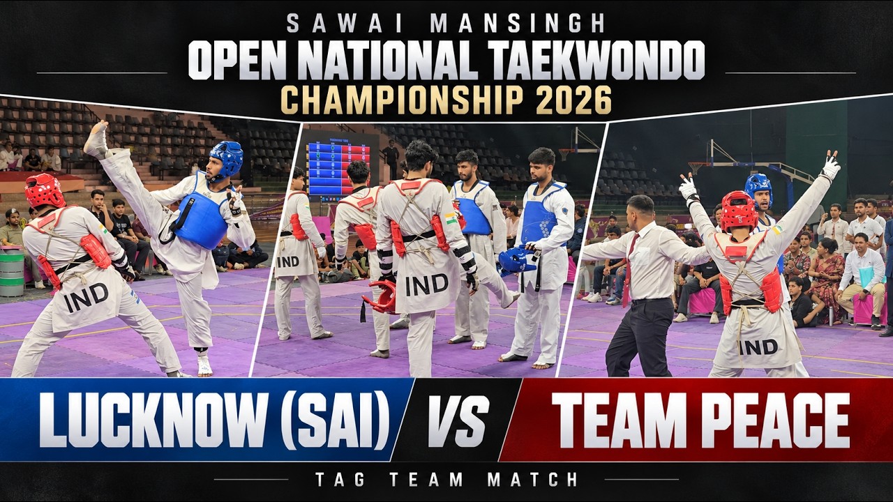 INDIA’S CRAZIEST TAG TEAM TAEKWONDO MATCH? 🔥🥋 | Open National 2026