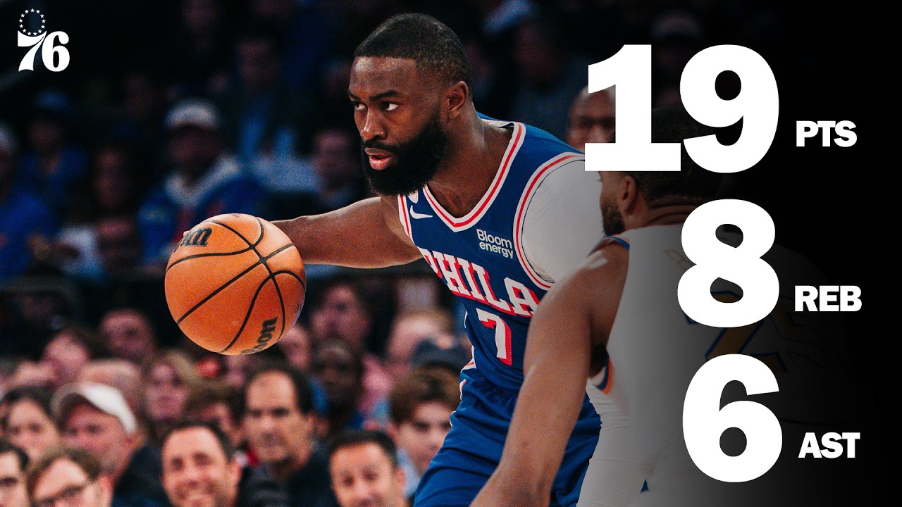 Jaylen Brown with 19 Points in Sixers Debut