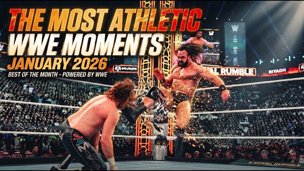 WWE January 2026: The Craziest High-Flying Moves Caught on Camera
