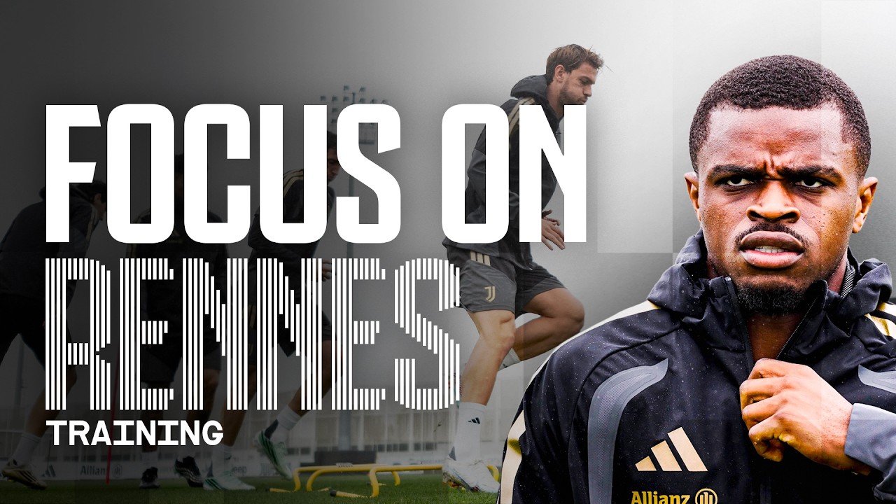 ONE LAST SESSION BEFORE JUVENTUS-RENNES! | Training pre UEFA Europa League