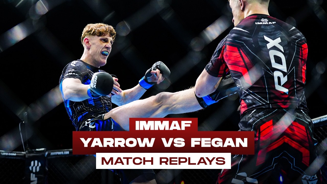 Mason Yarrow vs. Aidan Fegan | FULL FIGHT | 2026 IMMAF European Championships