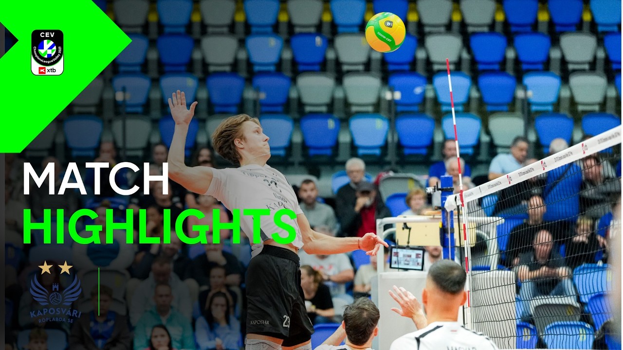 Highlights | Fino KAPOSVAR vs. OK Napredak ODŽAK| CEV XTB Champions League Volleyball 2027 Men