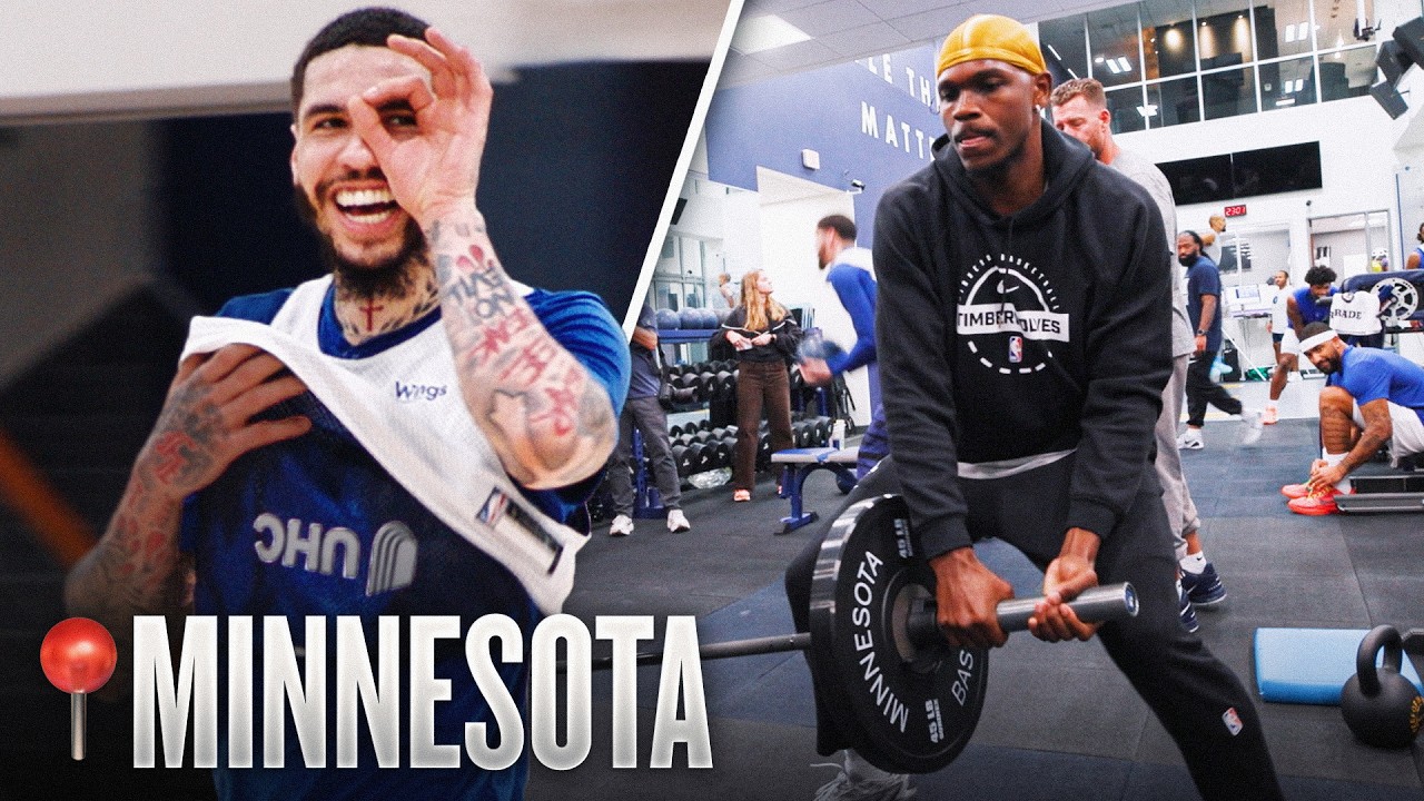 What Itโs Like At A Timberwolves Practice With Ant & LaMelo ๐