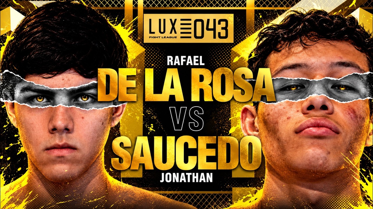 UNA GUERRA QUE NO DIO RESPIRO | Rafael García vs Jonathan Saucedo | LUX 043