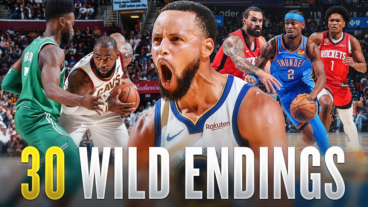 30 Of The WILDEST NBA Opening Week Endings Ever 🤯