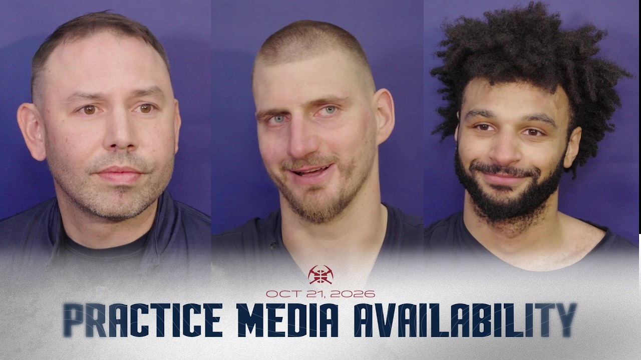 Denver Nuggets Full Practice Media Availability | 10.21.26
