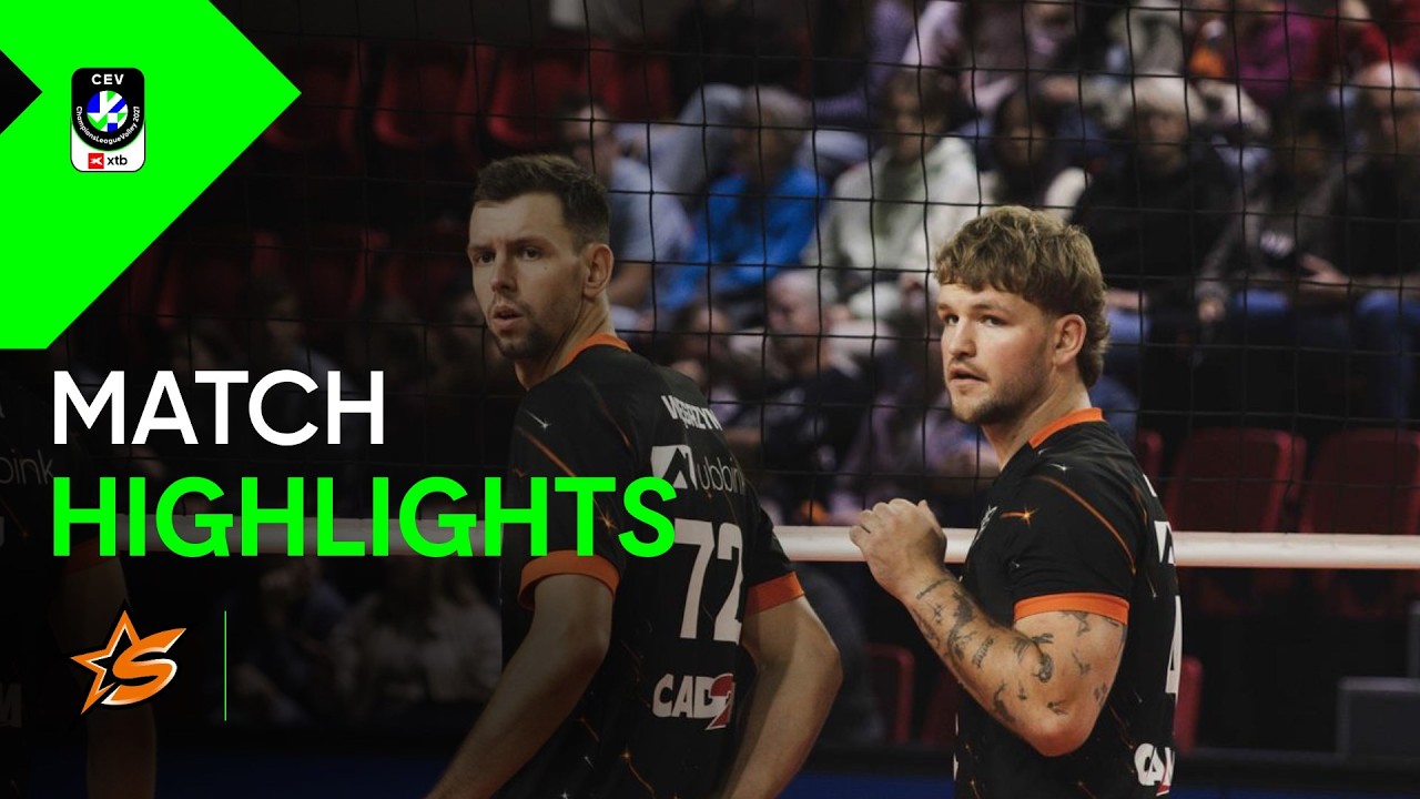 Highlights | Orion Stars DOETINCHEM vs UGD Stip STIP | CEV XTB Champions League Volleyball 2027 Men