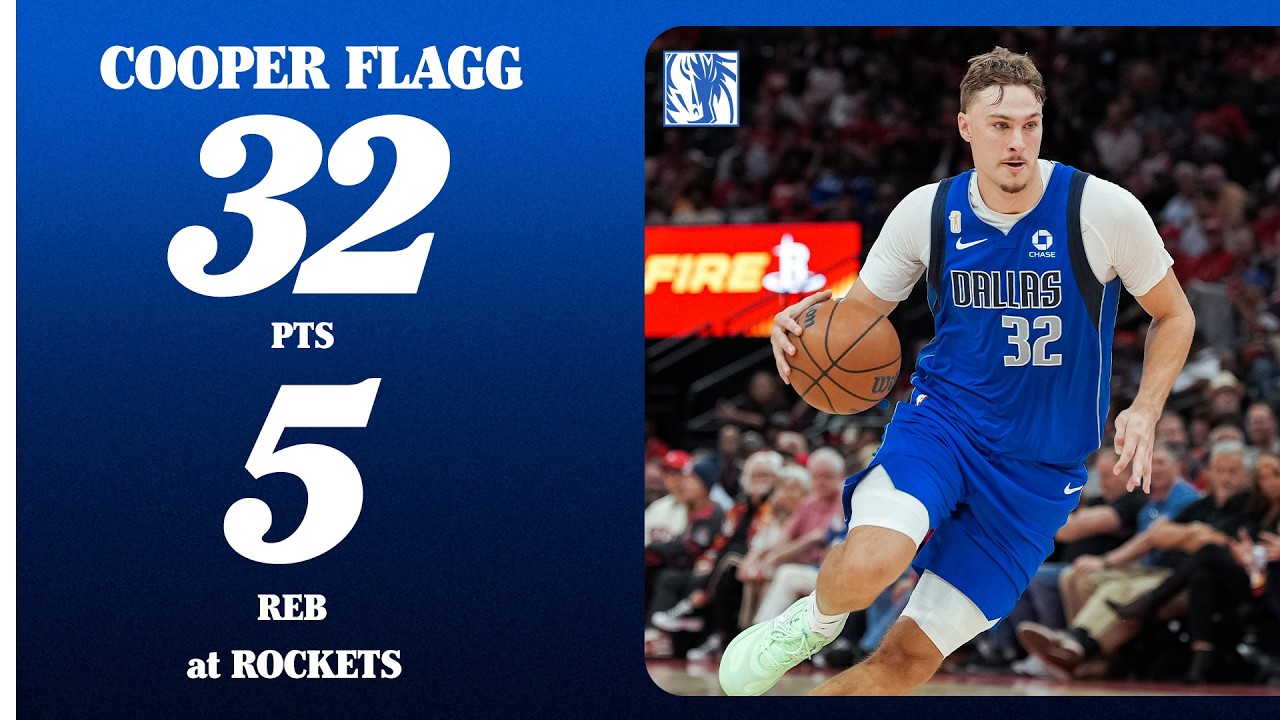 Cooper Flagg (32 PTS 5 REB) at Houston Rockets | October 21, 2026