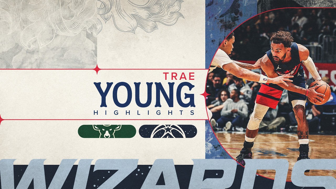 Trae Young secure double-double in win over Bucks.