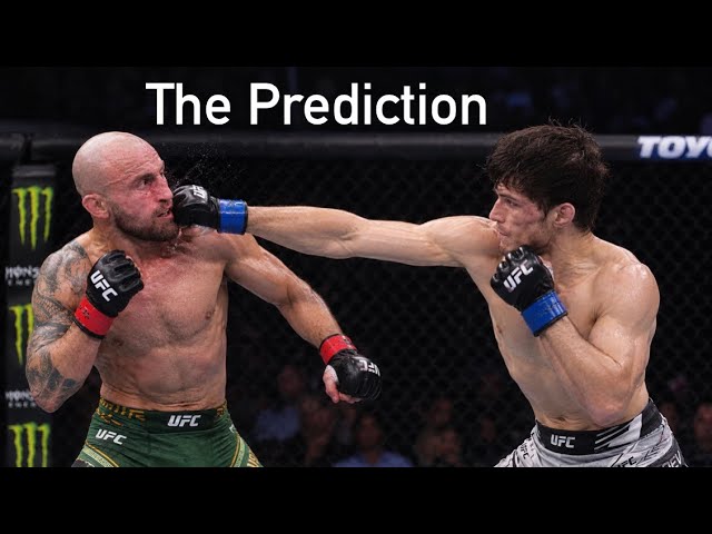 The Prediction: Alexander Volkanovski Vs Movsar Evloev