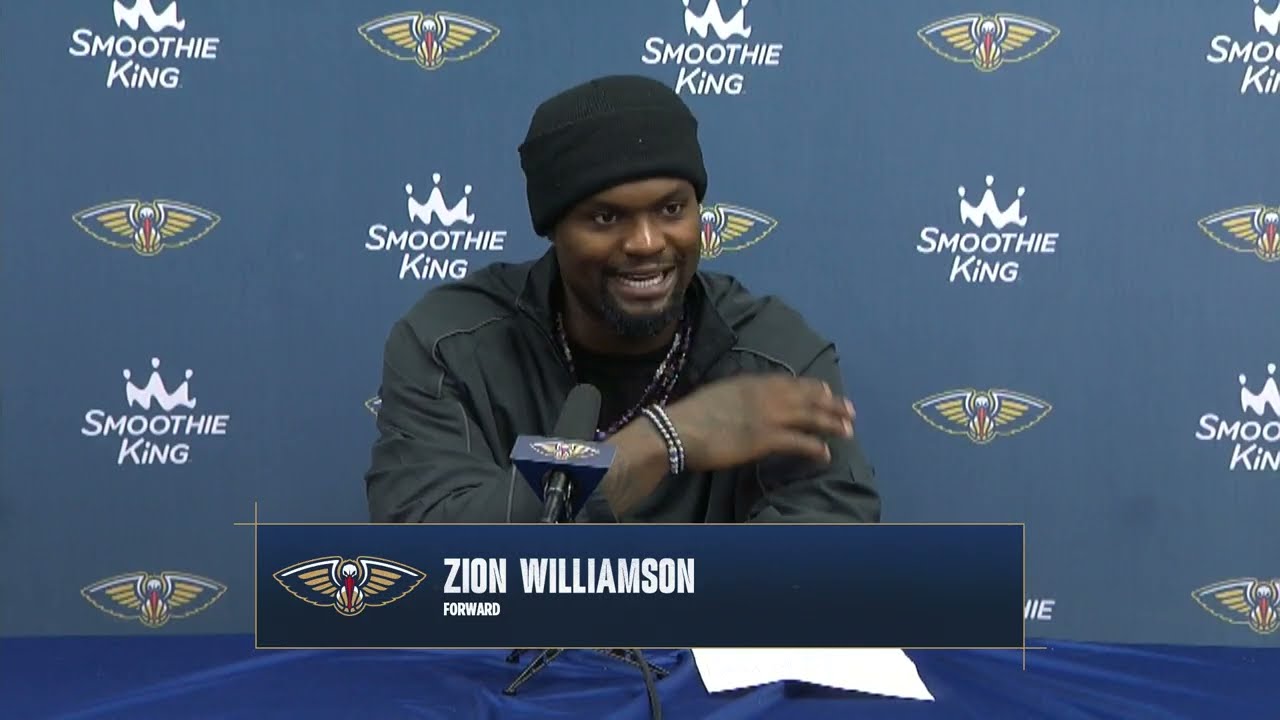 Zion Williamson on late game execution, 3PT shots | Pelicans vs Pacers Postgame Interview 10/21/26