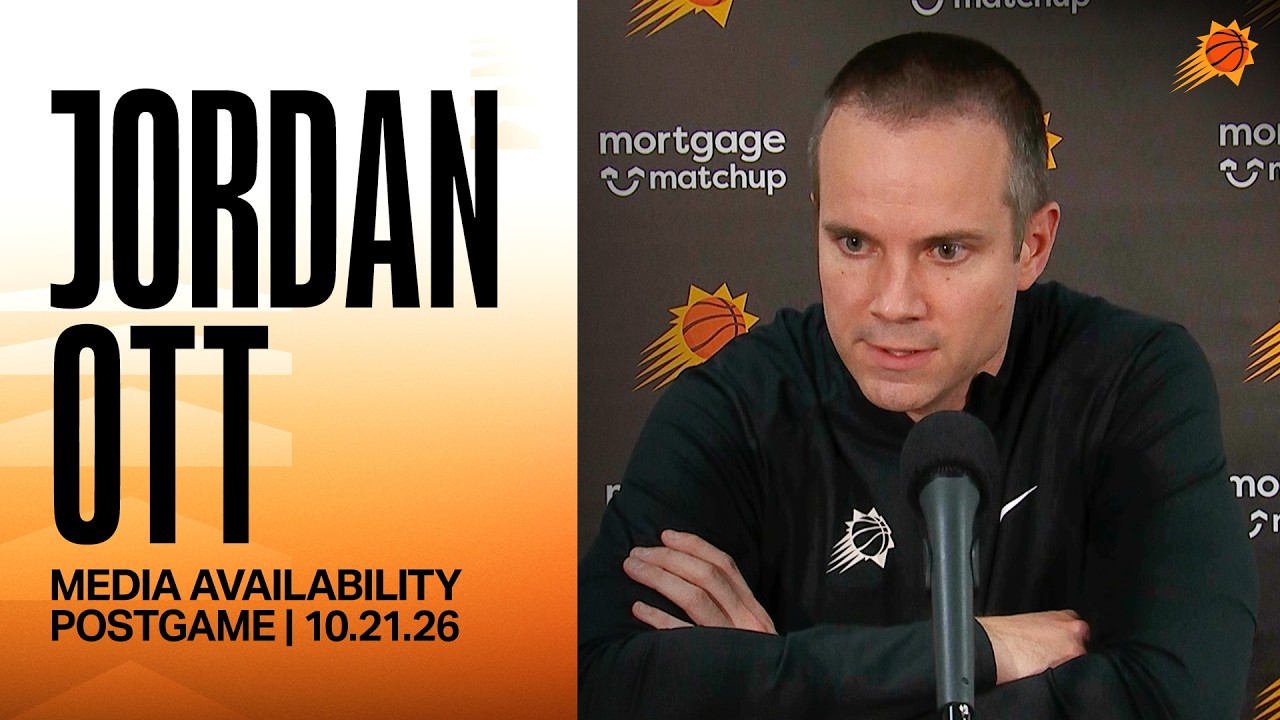 Head Coach Jordan Ott Postgame Media Availability | 10-21-26