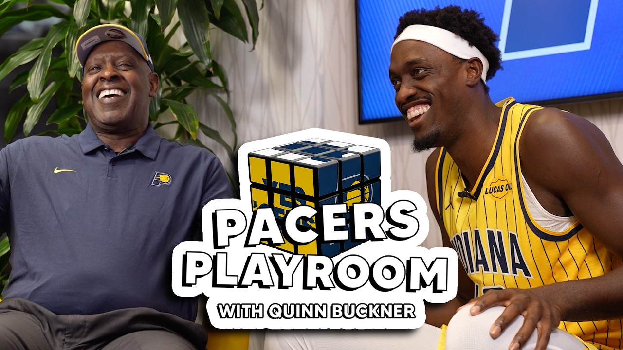 Pascal Siakam Joins Quinn Buckner for Season 2 of Pacers Playroom โฝ๏ธ๐