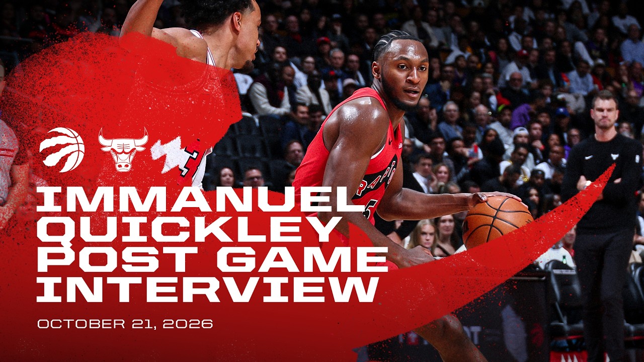 Immanuel Quickley | Post Game vs Bulls | October 21, 2026