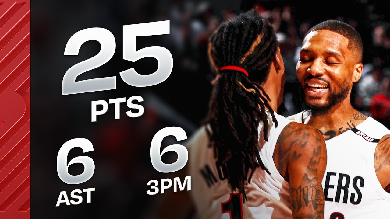 Dame Lillard Was ON TARGET in his Return to Portland | October 21, 2026