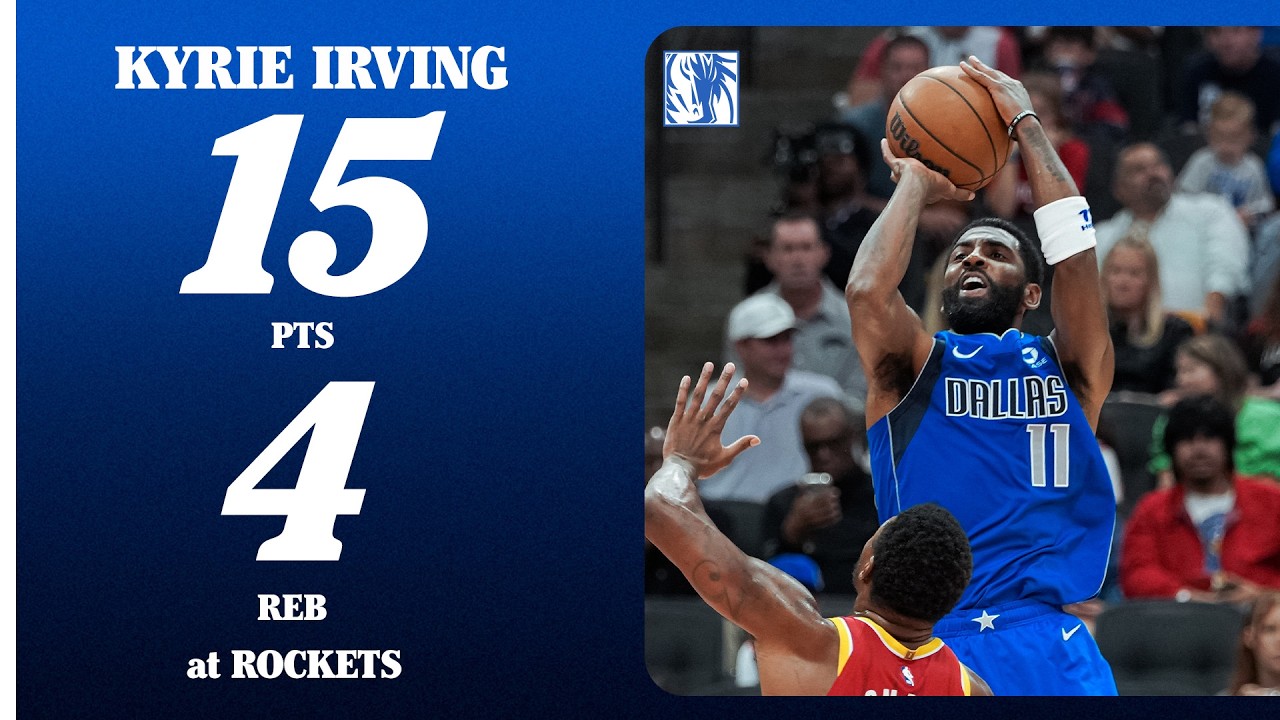Kyrie Irving (15 PTS 4 REB) at Houston Rockets | October 21, 2026