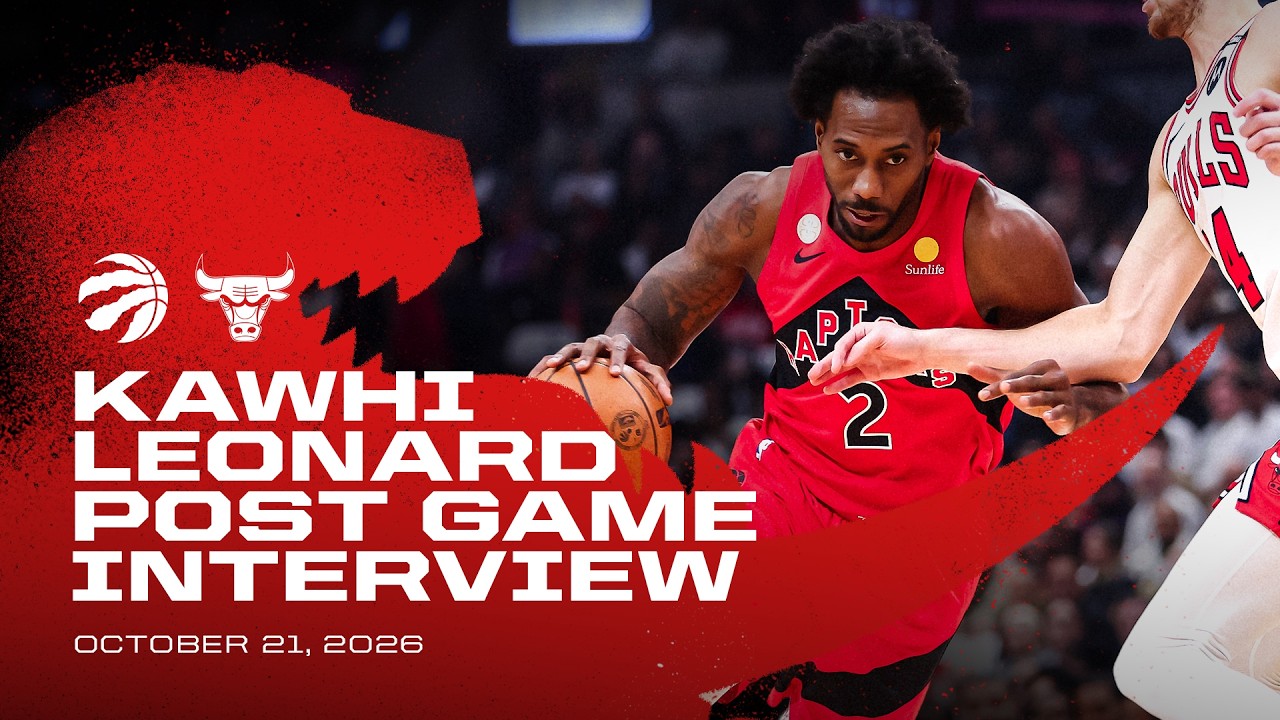 Kawhi Leornard | Post Game vs Bulls | October 21, 2026