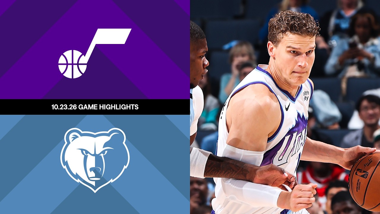 Utah Jazz @ Memphis Grizzlies | 10.21.26