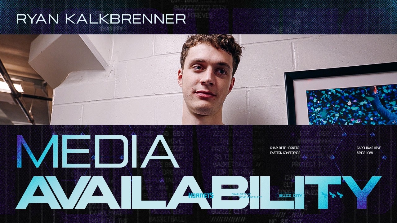Hornets at Nets: Ryan Kalkbrenner Postgame Media Availability | 10/21/2026