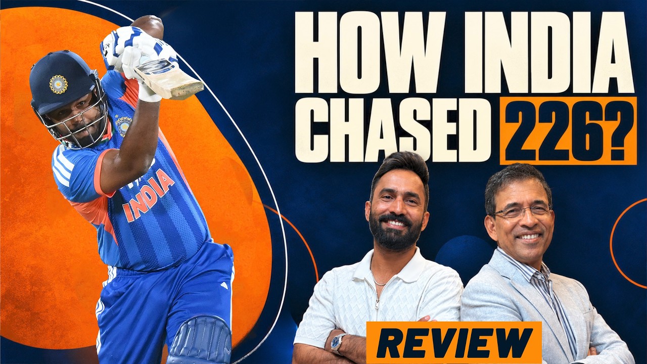 How India chased 226 vs New Zealand ? Harsha Bhogle & Dinesh Karthik review