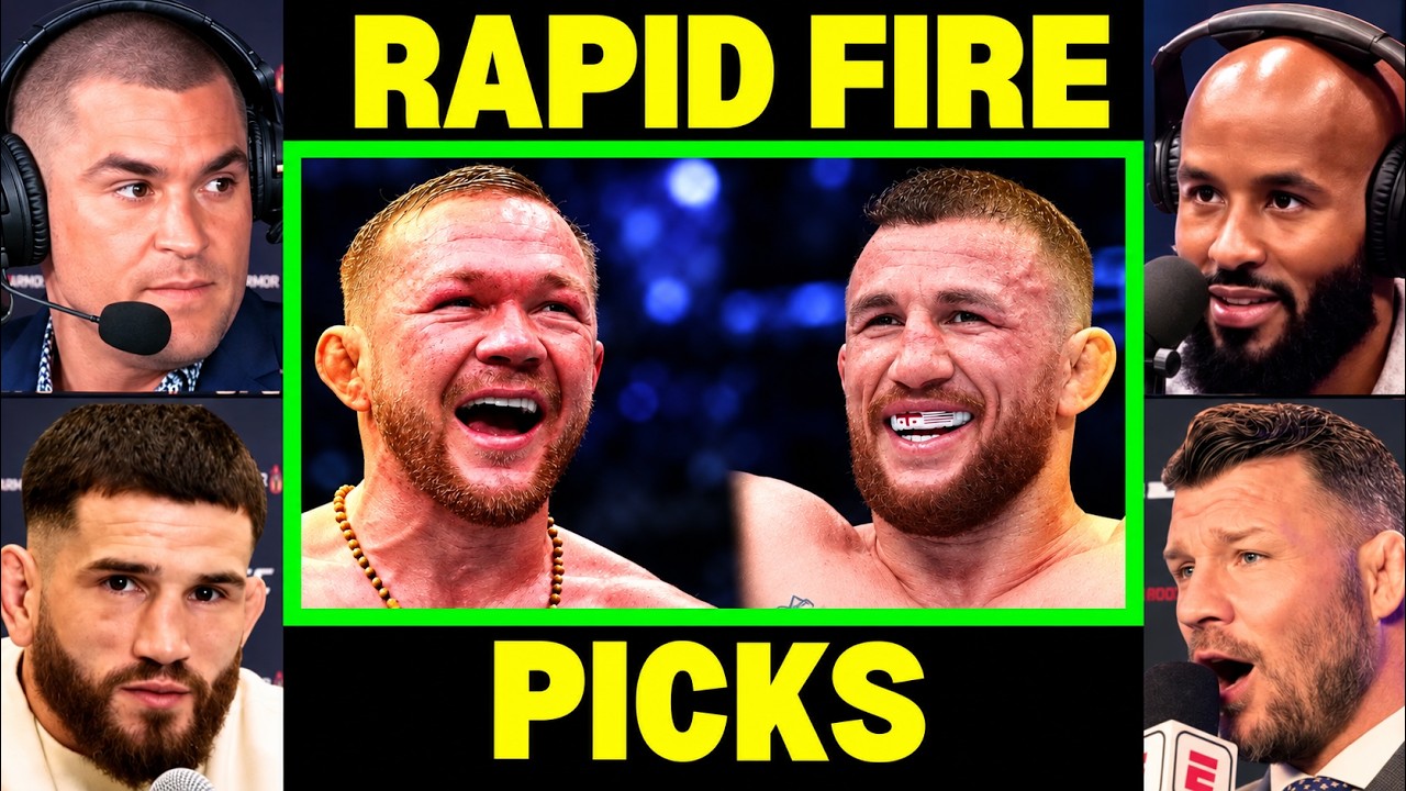 UFC Fighters "Final Predictions" Petr Yan vs Merab Dvalishvili | UFC 333