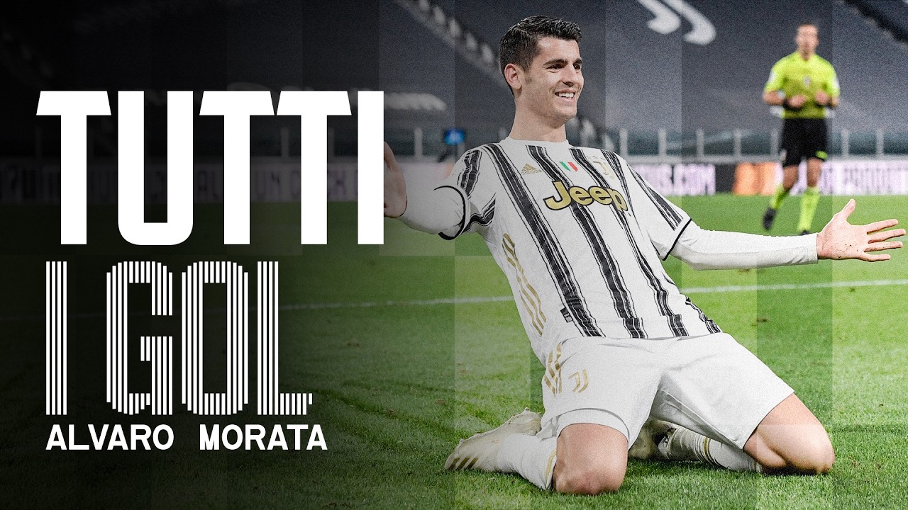 EVERY ÁLVARO MORATA GOAL FOR JUVENTUS! 🔥